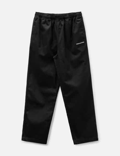 VINTAGE Active Studio Windpants Women Small Solid Black Athletic Pants  Retro 90s