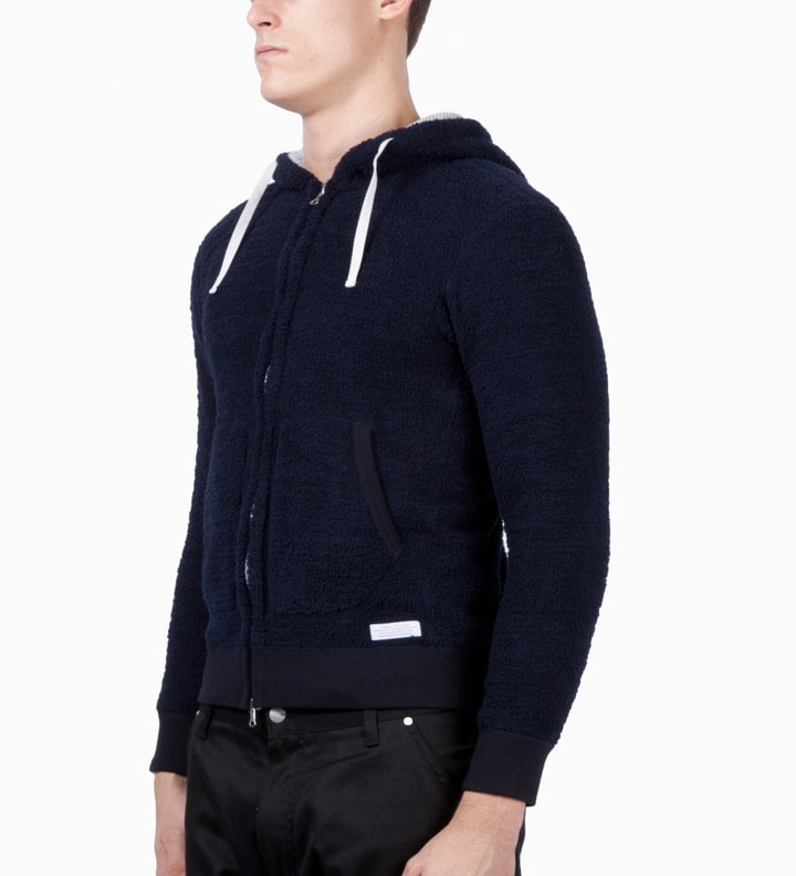 Navy Workday Fleece Zip-Up Hoodie Placeholder Image