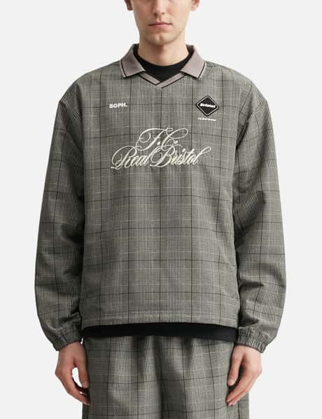 Plaid Practice Polo Collar Piste view 10