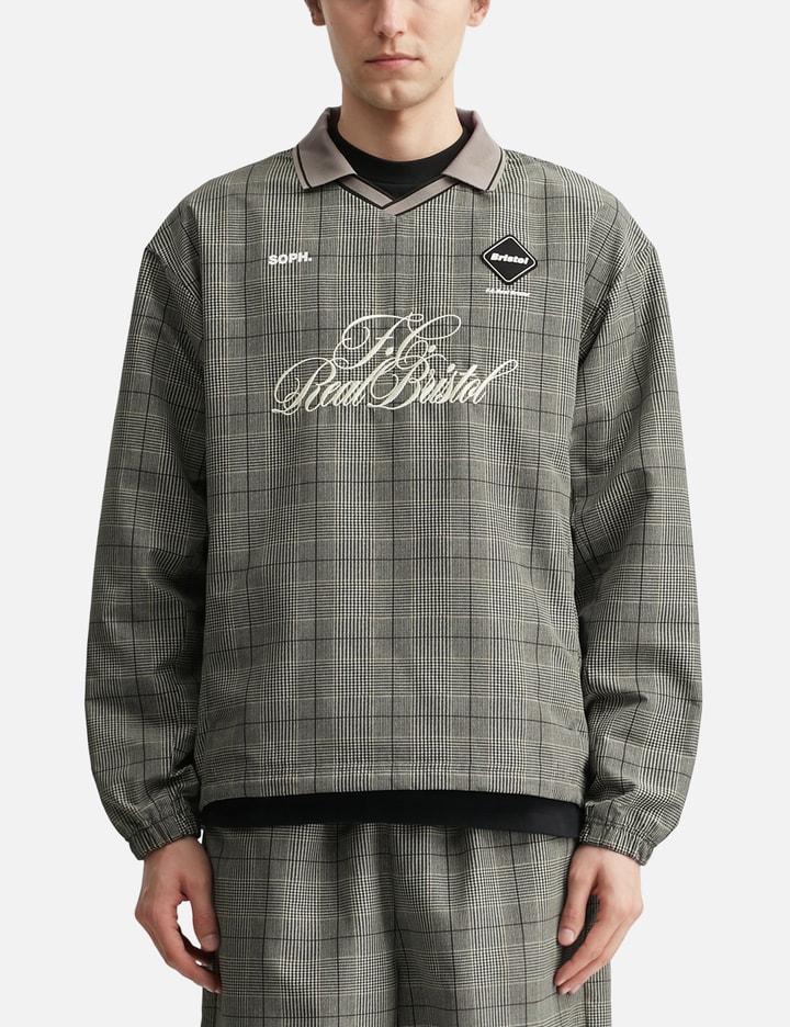 Plaid Practice Polo Collar Piste view 3