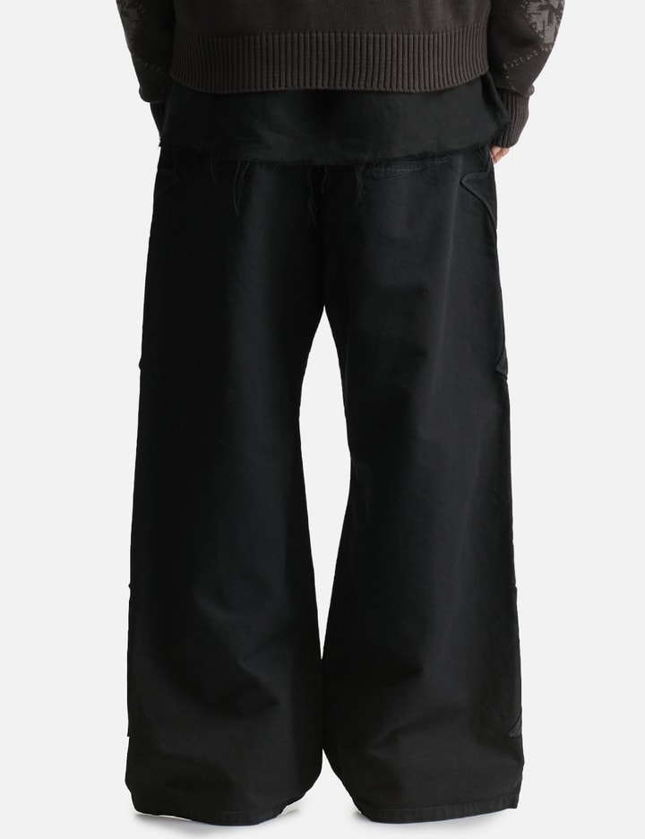 POLYTERU 1011 Fleur Patched Pants