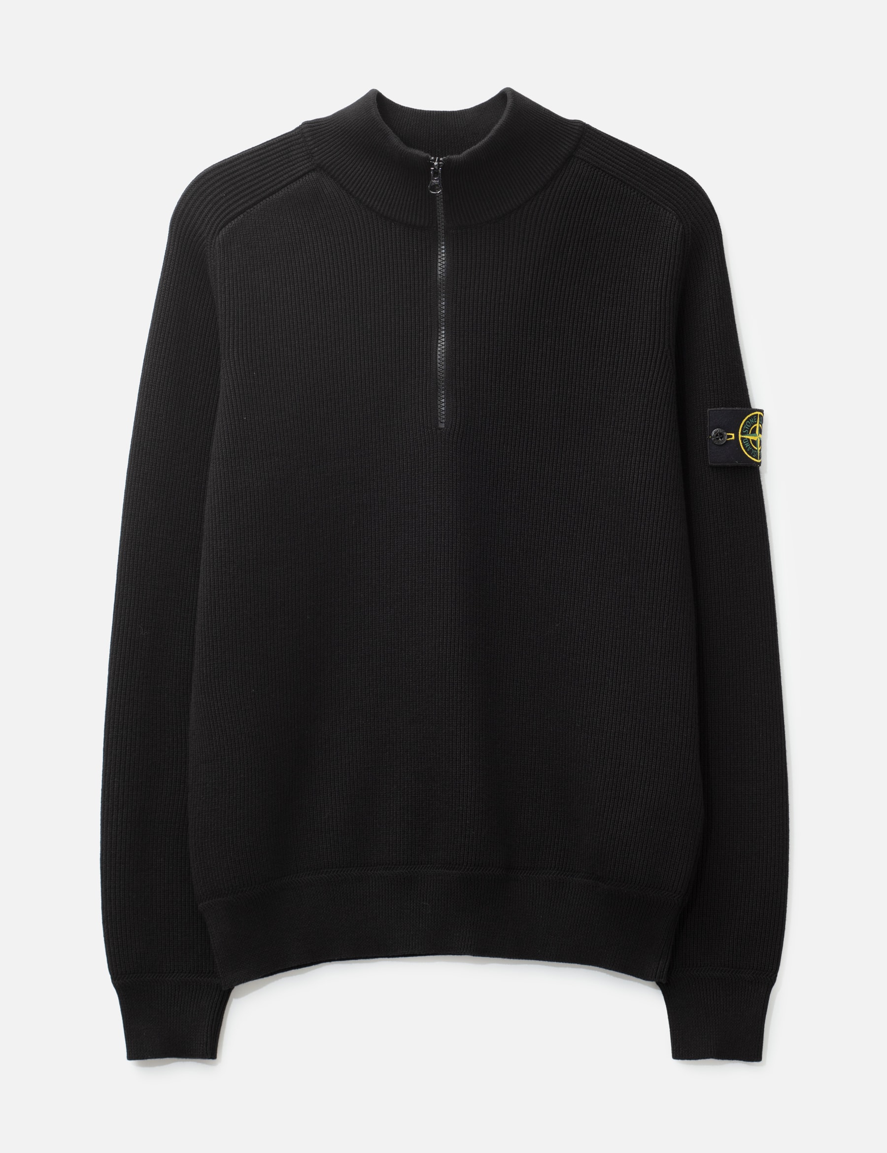 Half Zip Waffle Knit view 16