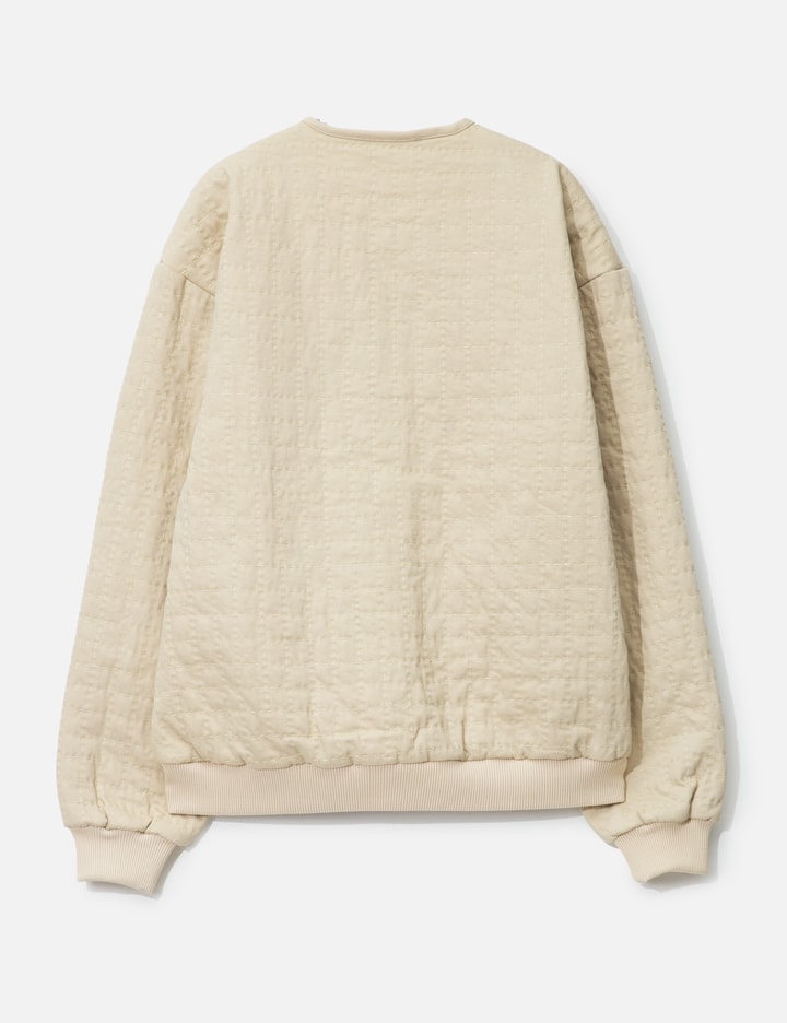 Ivory Poofy Bomber Jacket Placeholder Image