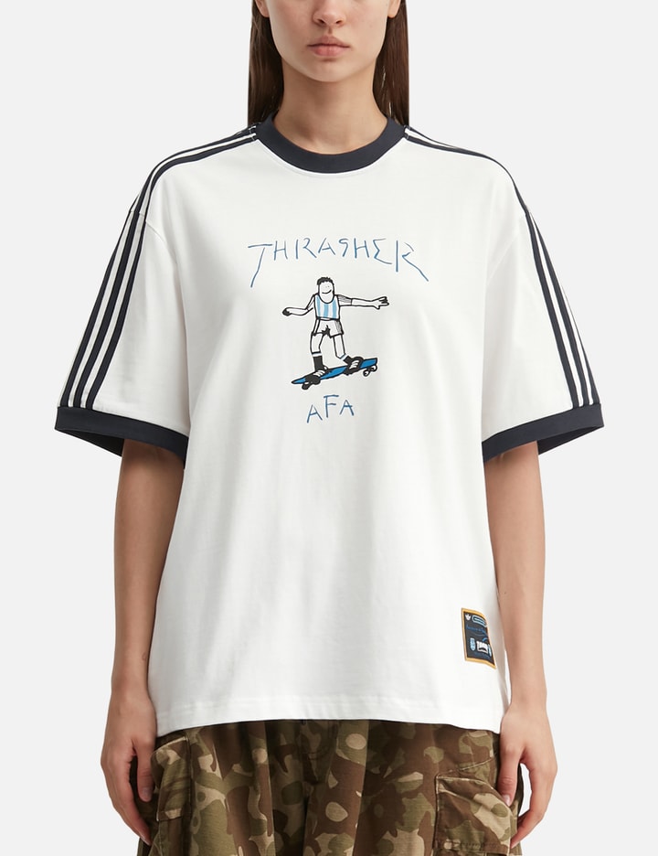 adidas Originals Adidas Original X Thrasher X AFA Argentina Gonz Ringer Tee