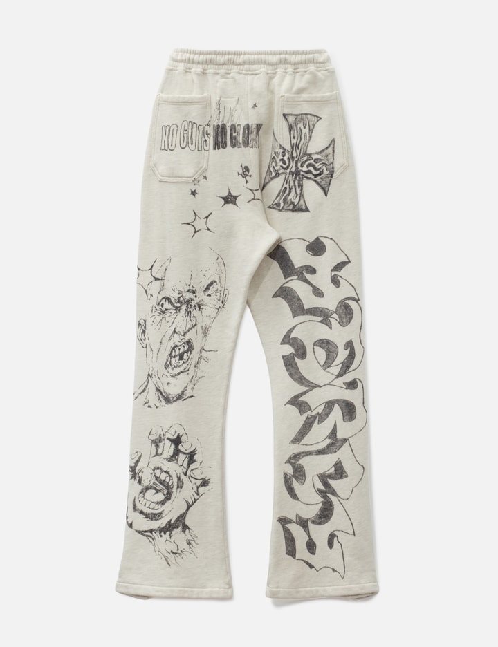 Hellstar Graffiti Mirror Face Sweatpants