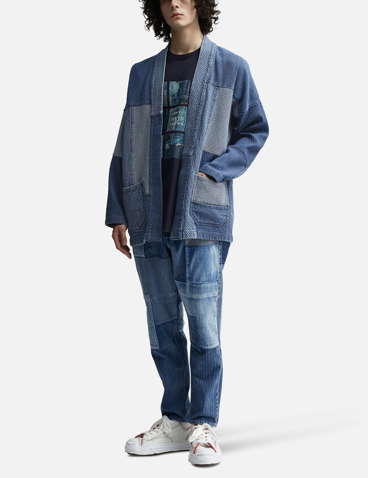 FDMTL, Patchwork Haori Rinse Kimono Jacket, Men