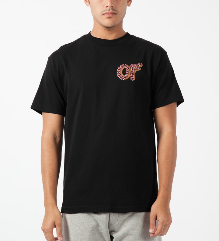 Black Optical Donut T-Shirt Placeholder Image