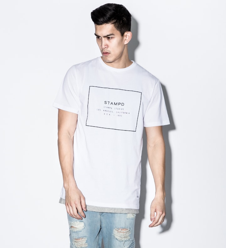 White Square Logo T-Shirt Placeholder Image