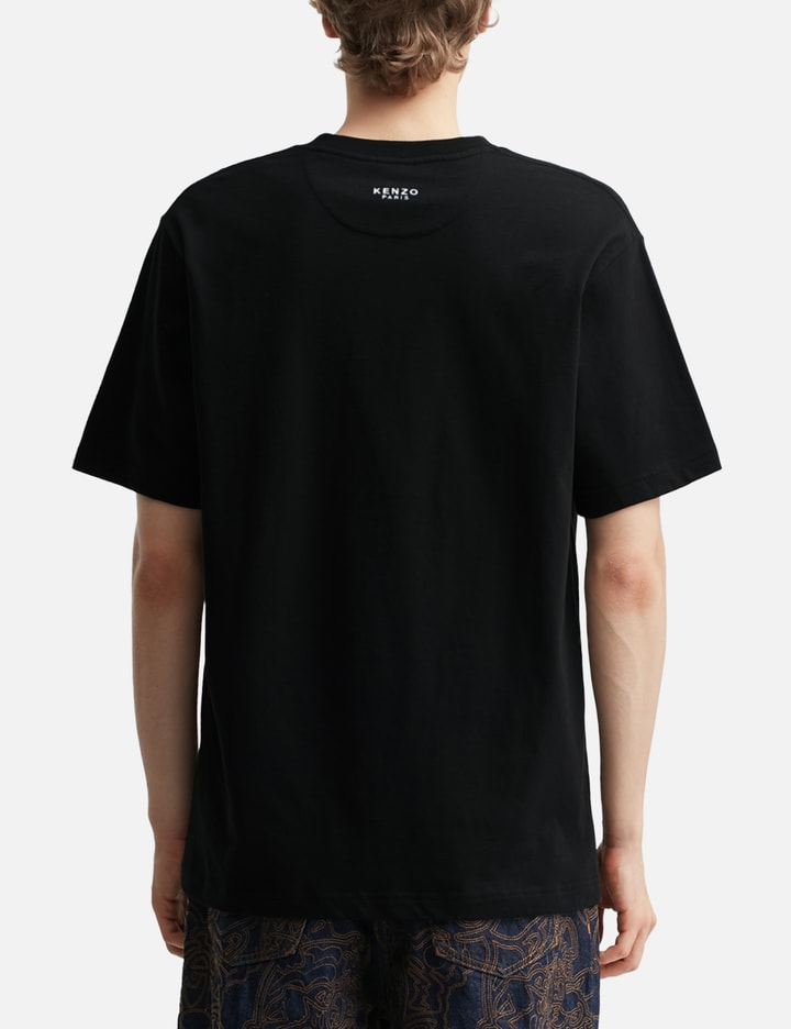 'Boke Flower' Embroidered T-shirt in Cotton Placeholder Image