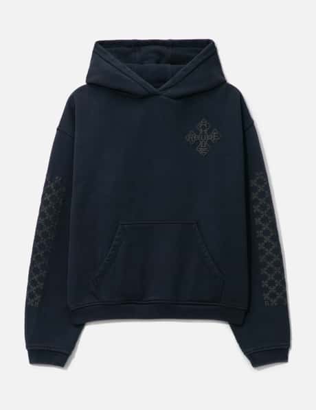 Rhude Rhude Cross Logo Hoodie