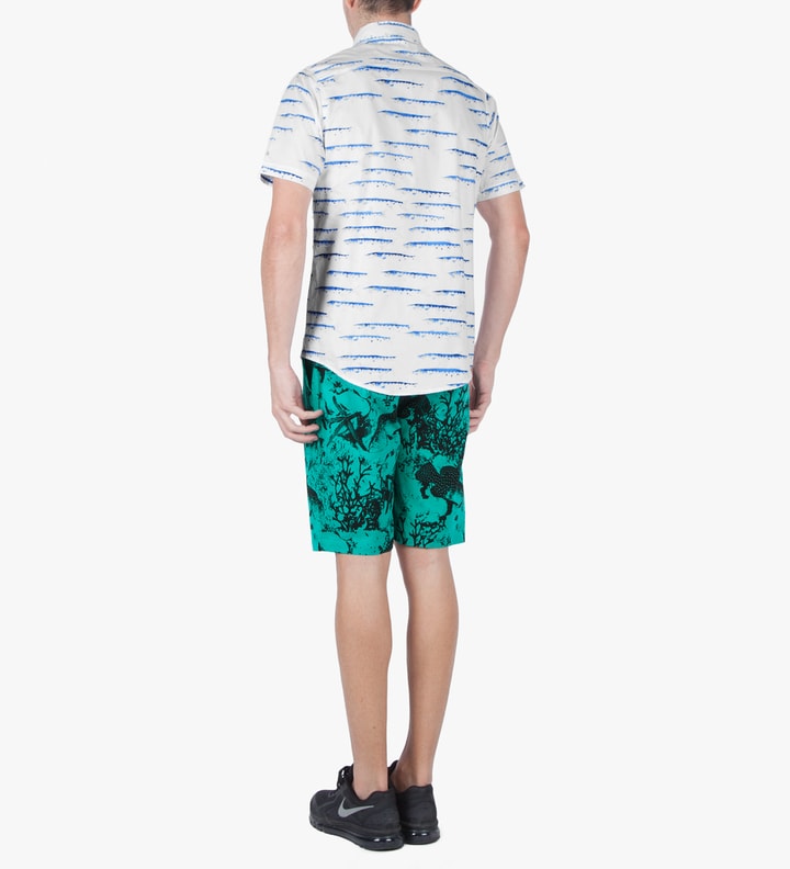 Teal Under The Sea Beach Shorts Placeholder Image