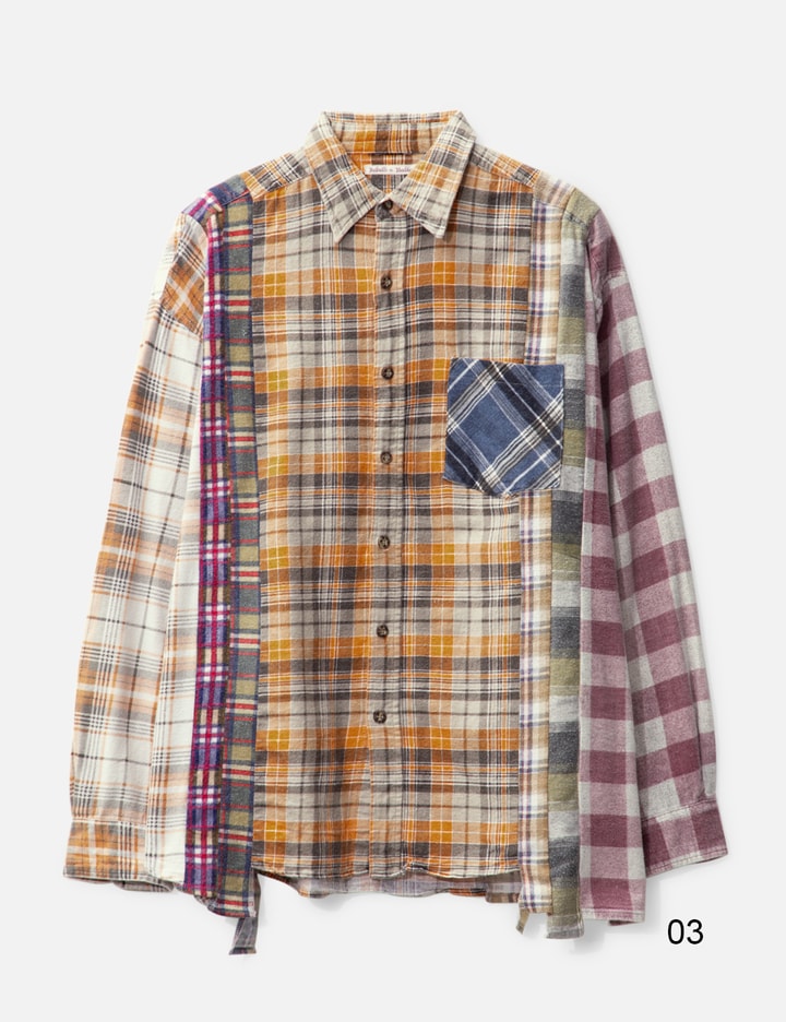 7 Cuts Wide Flannel Shirt Placeholder Image