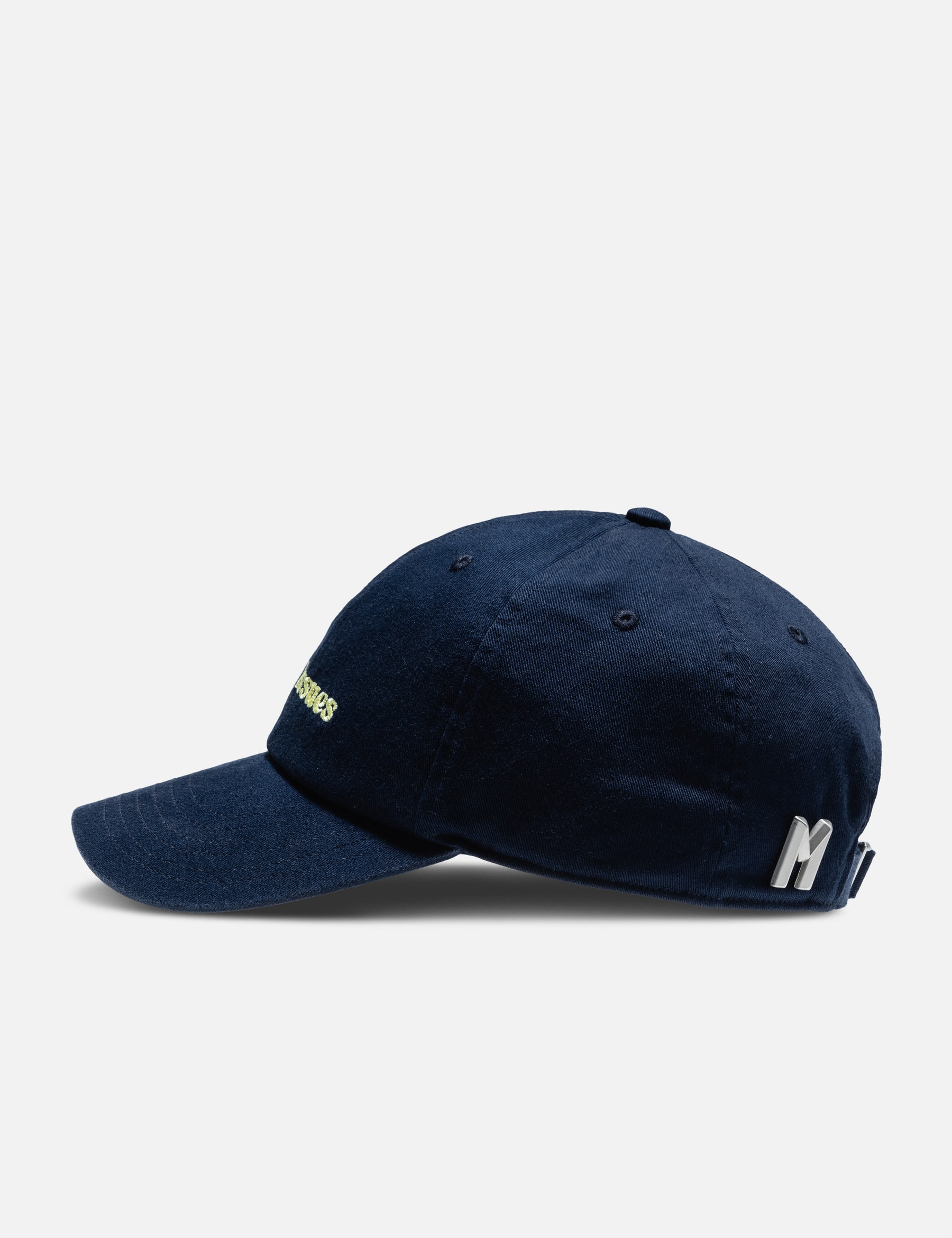 Navy Letter Embroidered Baseball Cap view 14