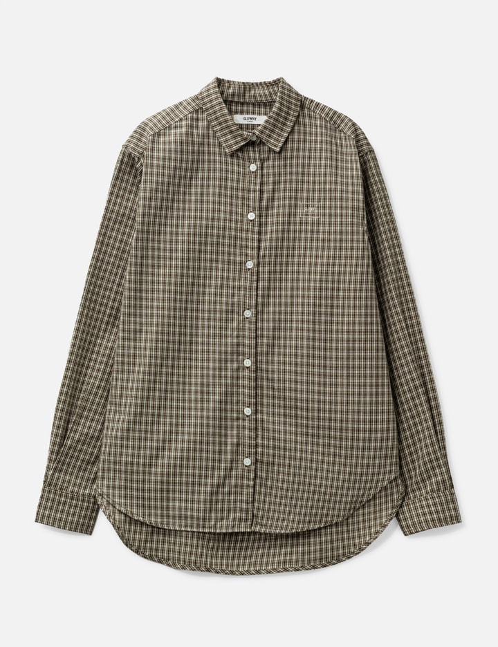 G Classic Embroidered Button-Up Shirt