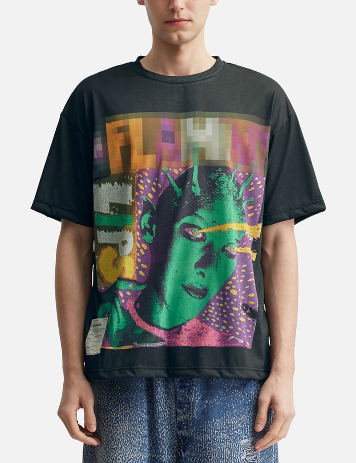 TOLQ Trompe L'Oeil Mosaic T-Shirt