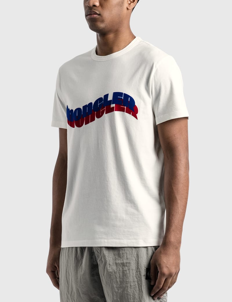 moncler wave logo t shirt