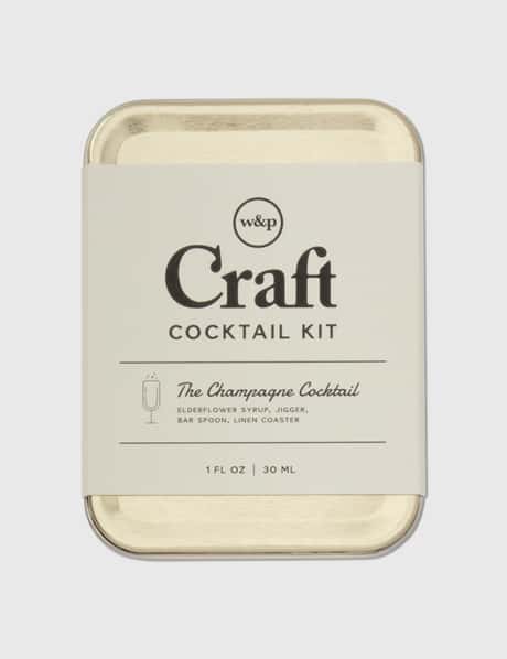 W&P Design Champagne Cocktail Carry On Cocktail Kit