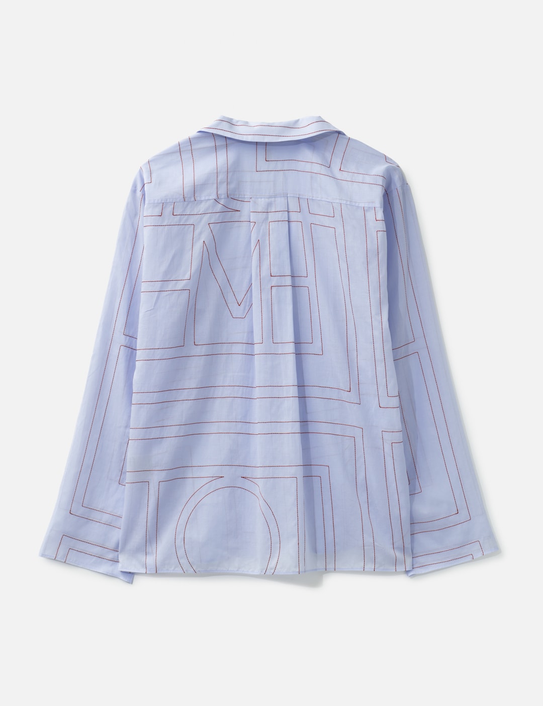 Monogram Cotton-Blend PJ Top view 9