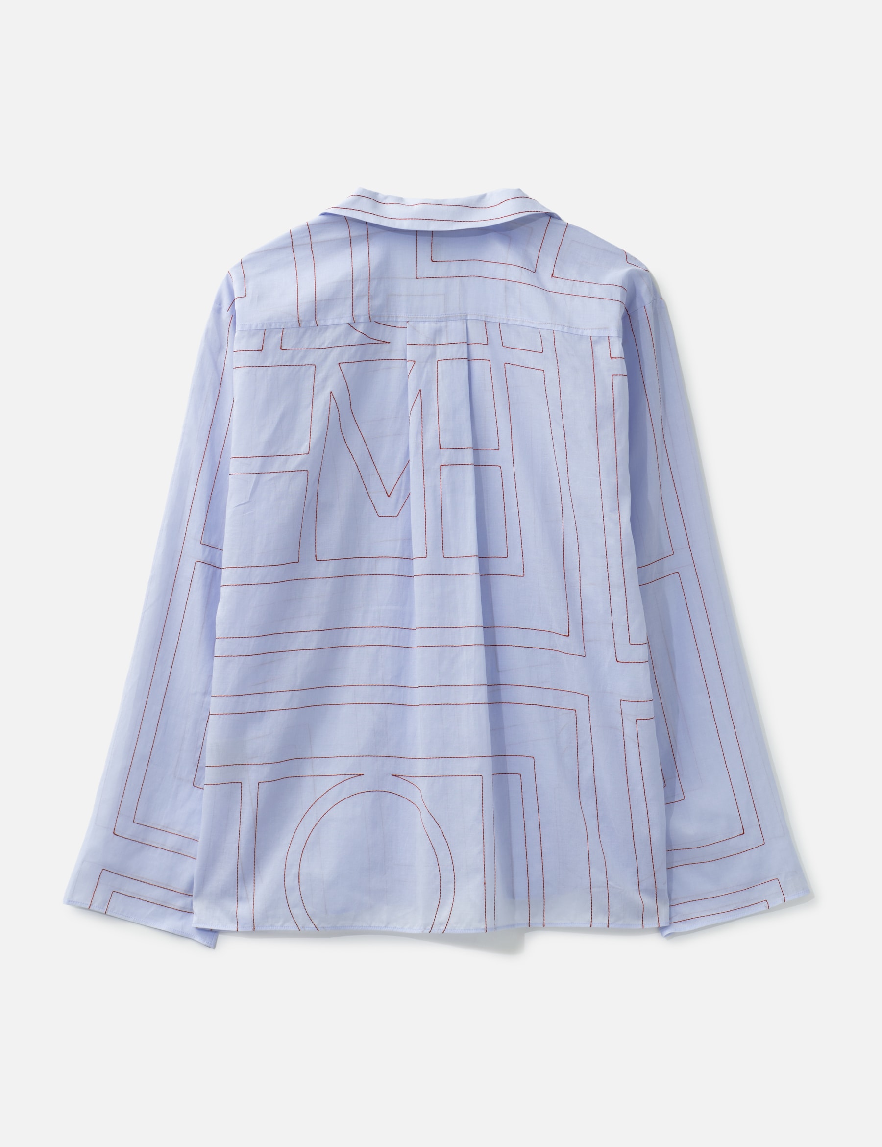 Monogram Cotton-Blend PJ Top view 17
