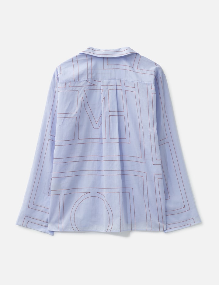 TOTEME Monogram Cotton-Blend PJ Top