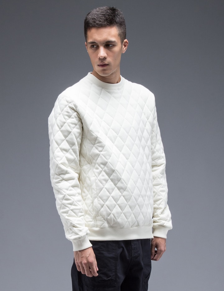 Off White X-box Quilt Crewneck Sweater Placeholder Image