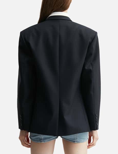 Tie Pireced Oversized Jacket view 12