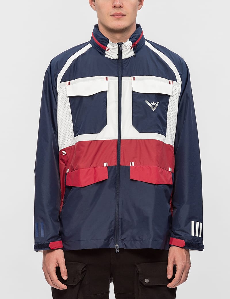 adidas white mountaineering windbreaker