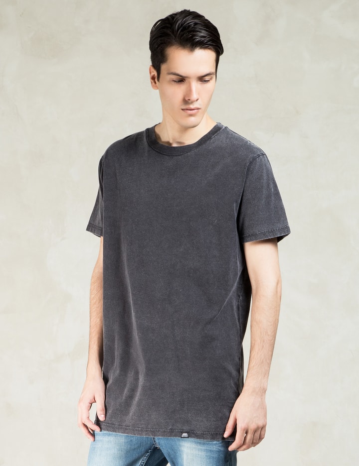 Black S/S Draged T-Shirt Placeholder Image