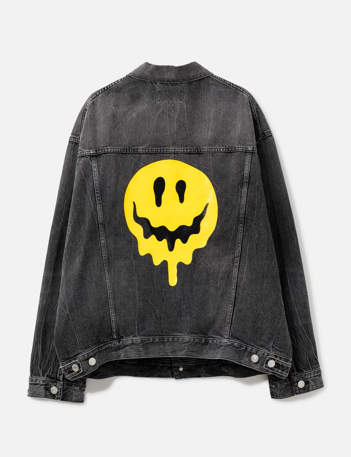 Balenciaga Smiley Denim Jacket