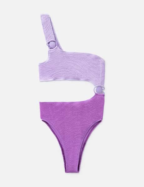 Cleonie Swim Scallop Maillot
