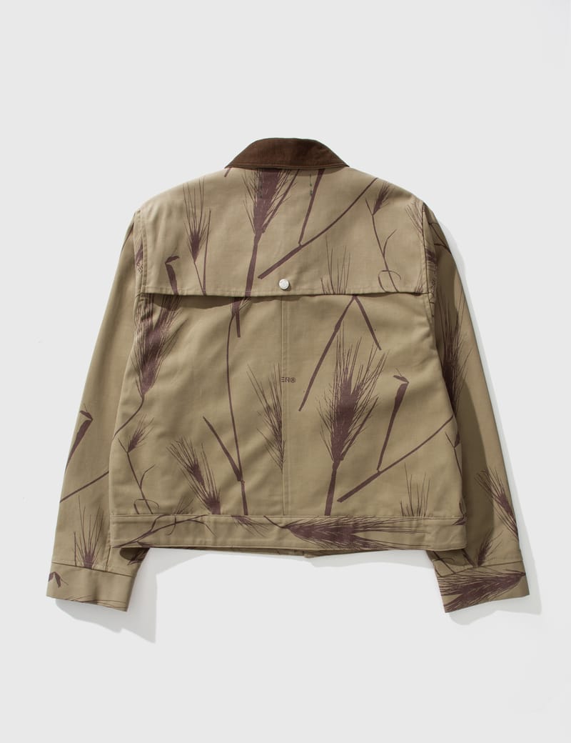 Brushed Cotton Canvas Work Jacket