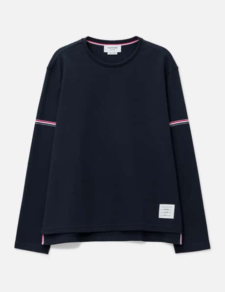 Thom Browne Cotton Rugby Long Sleeve T-Shirt