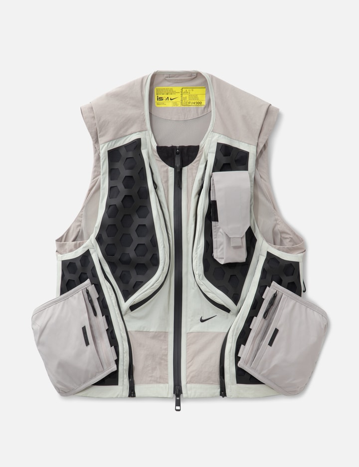 Shop Nike Ispa Vest In Grey