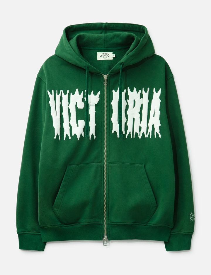 Spiky Script Zip Hooded Sweatshirt Placeholder Image