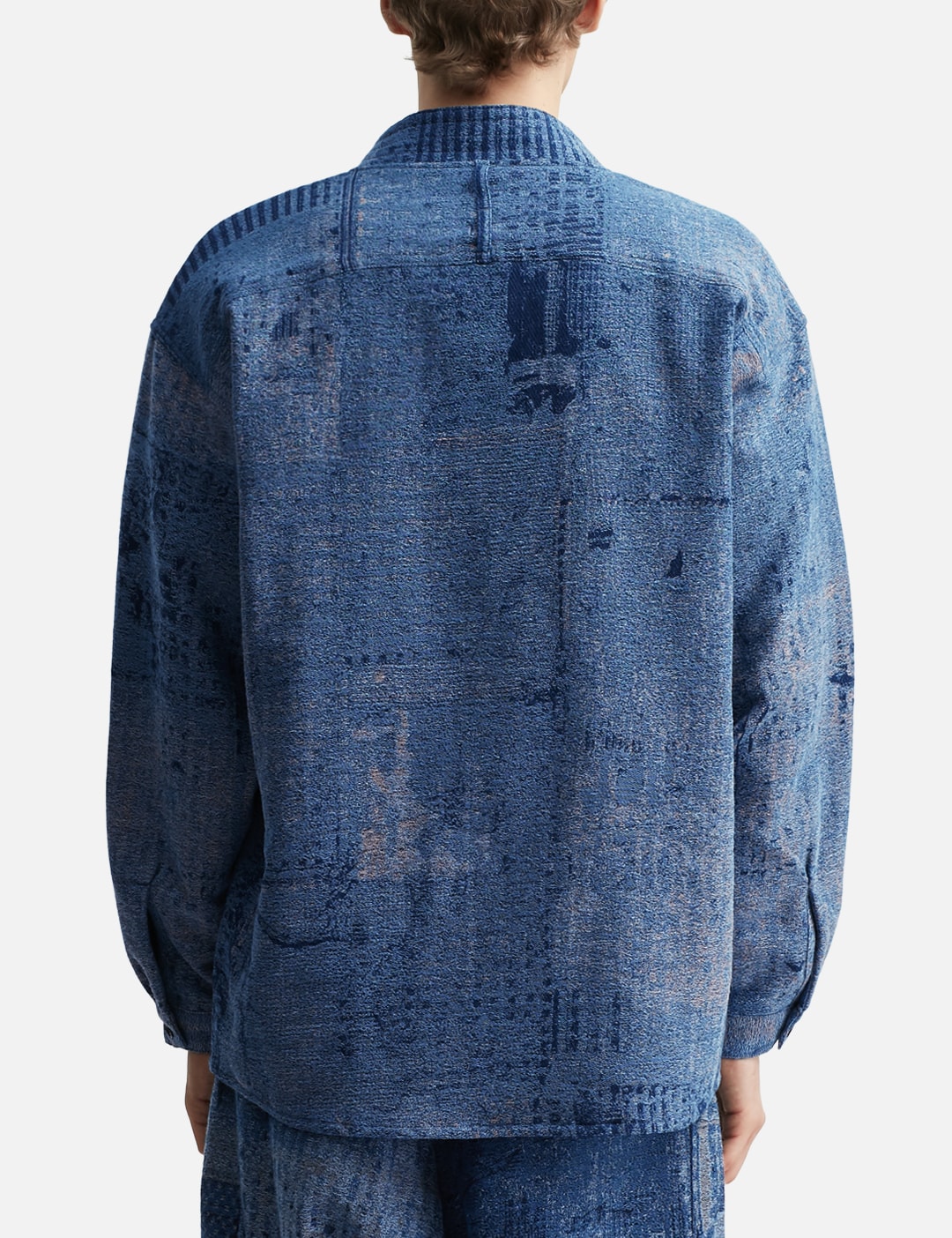 Boro Jaquard Haori Shirt 3YR Wash view 19
