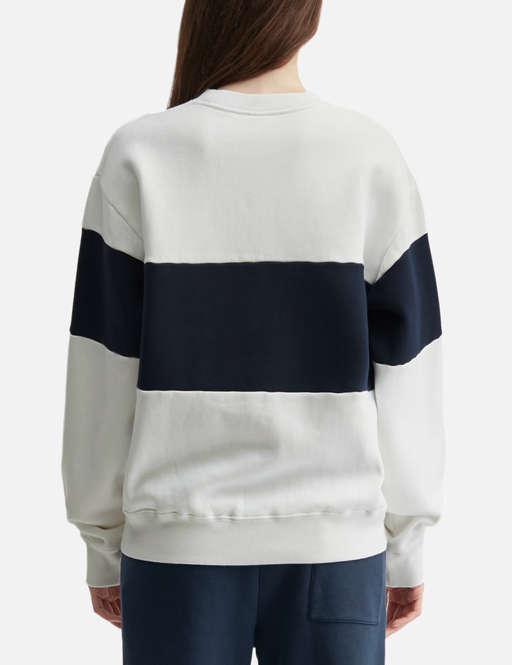Sporty & Rich Signature Logo Block Crewneck