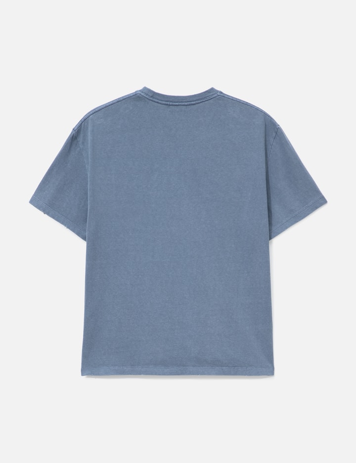 COOR Damaged Color Dyed Crop T-Shirt