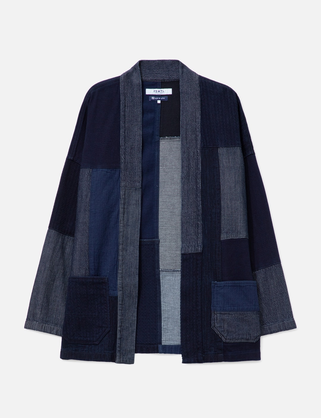 Patchwork Haori Jacket Rinse