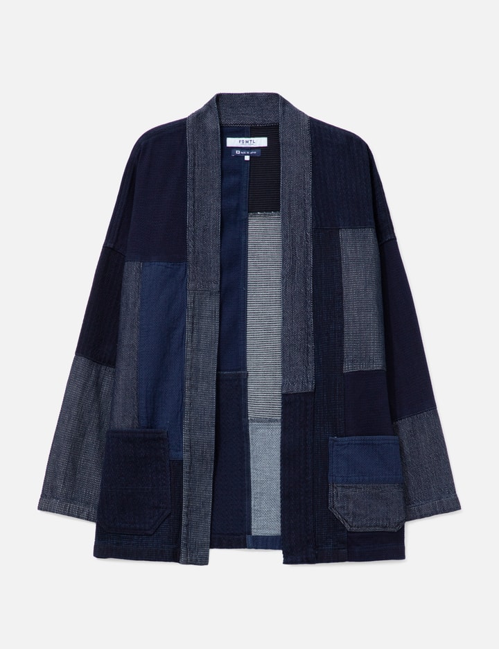 펀드멘탈 Patchwork Haori Jacket Rinse