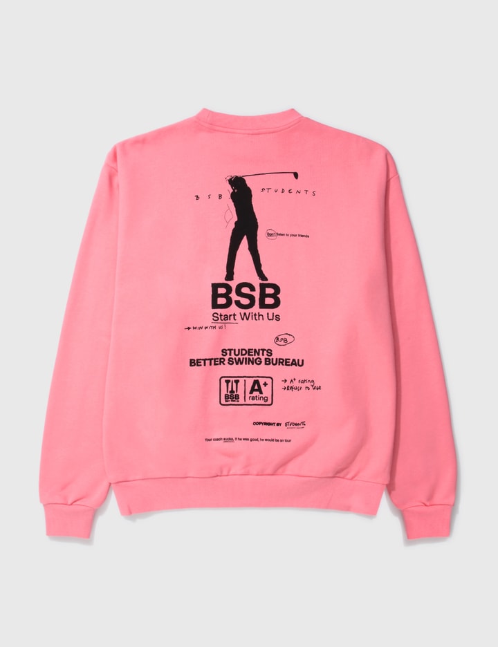 BETTER SWING BUREAU CREW SWEATER Placeholder Image