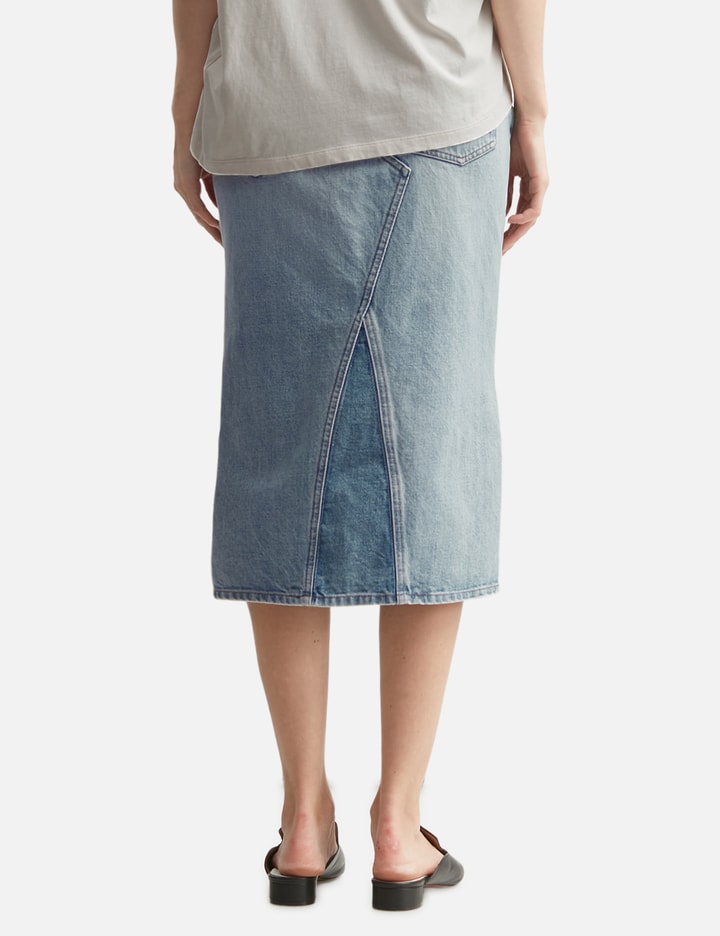 MM6 Maison Margiela Denim Midi Skirt