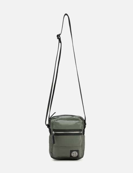 스톤 아일랜드 Nylon Metal Econyl® Pouch Bag