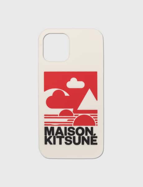 Maison Kitsuné レッド アンソニー ブリル iPhone ケース