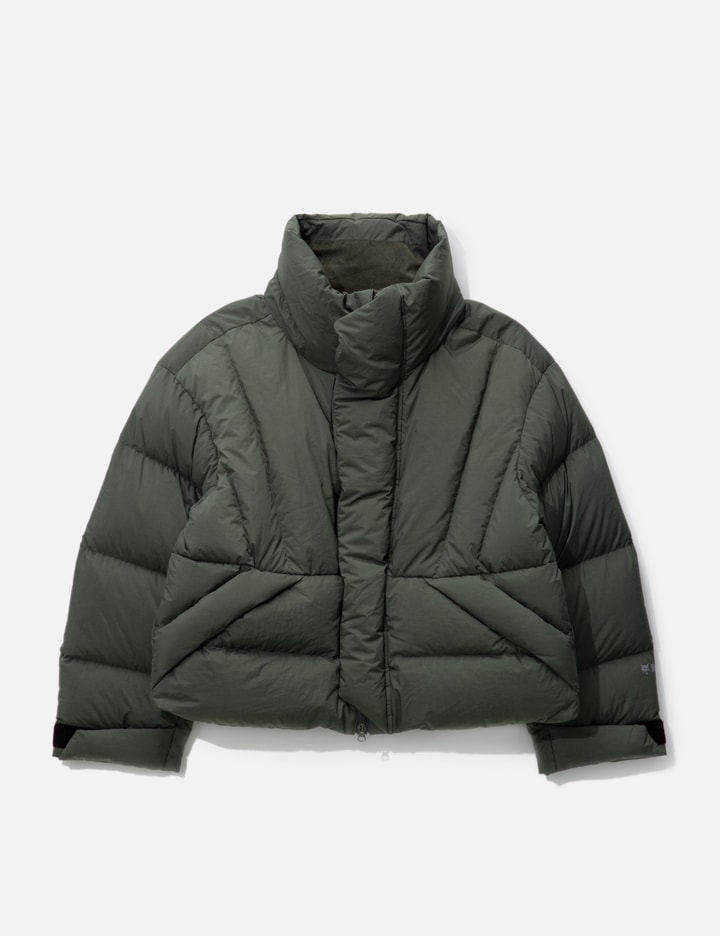 HOODED SHORT DOWN JACKET Placeholder Image