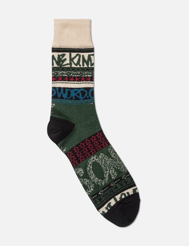 Sacai x Eric Haze Stripe Socks Placeholder Image