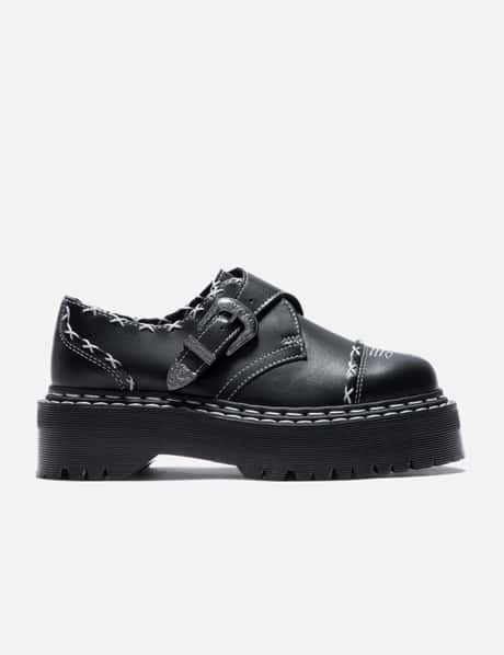 Dr. Martens Monk Quad GA Wanama Leather Shoes