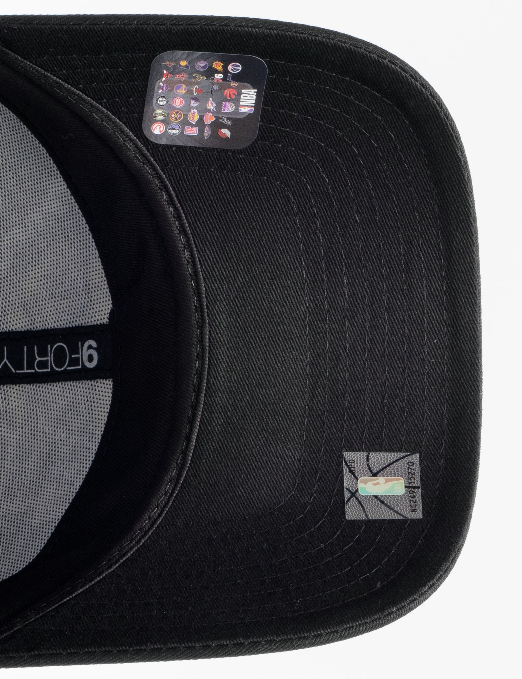 Los Angeles Lakers Essential Black 9forty Cap view 16