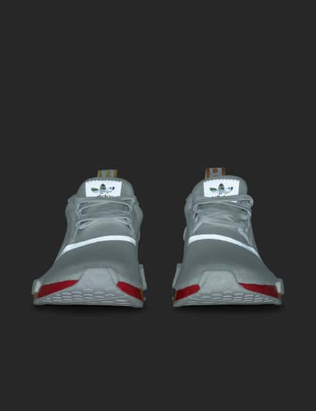 adidas gazelle silver green womens NMD_R1 Shoes HQ4452 main image 1