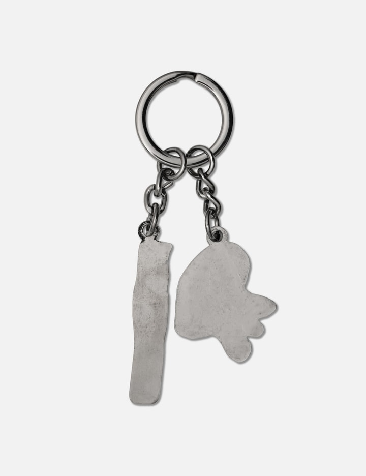 POLYTERU Hank Key Ring 003 - Sad Skull