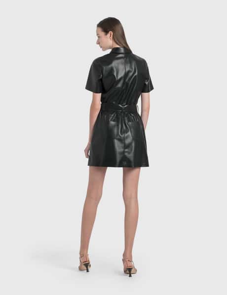 Nanushka Halli Vegan Leather Mini Dress HBX